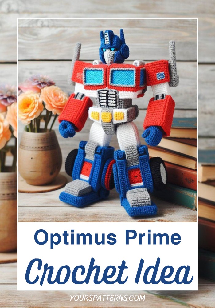 Crochet Optimus Prime Amigurumi