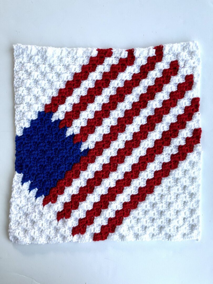 crochet 4th of july hat for baby