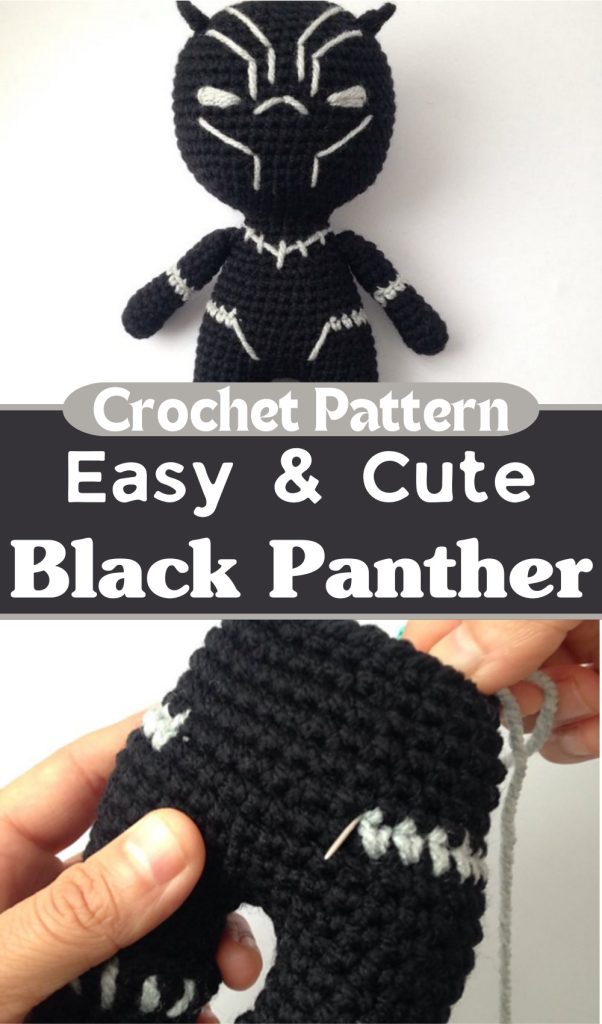 Crochet Black Panther Amigurumi Yours Patterns