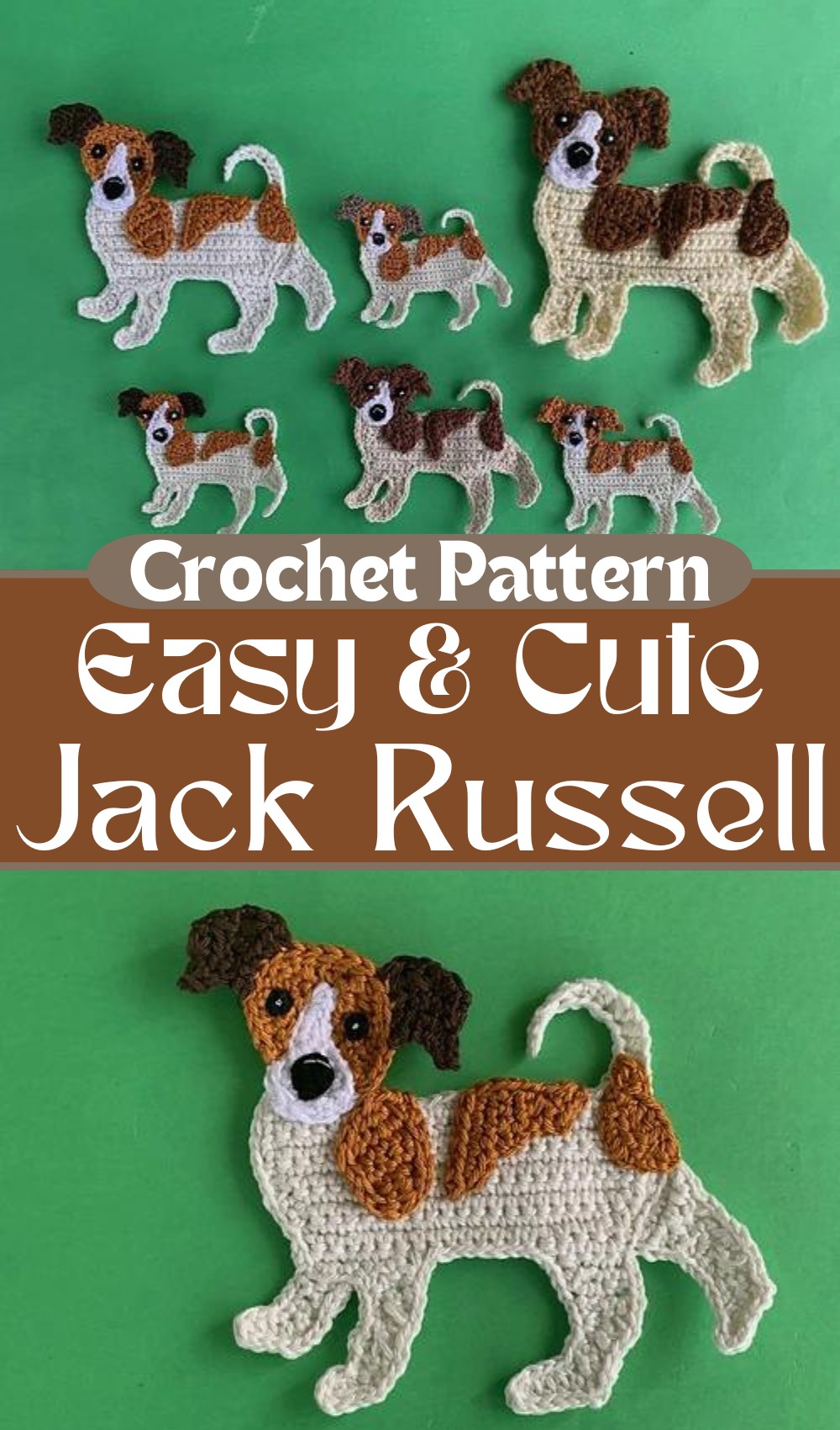 Crochet Jack Russell Amigurumi Pattern
