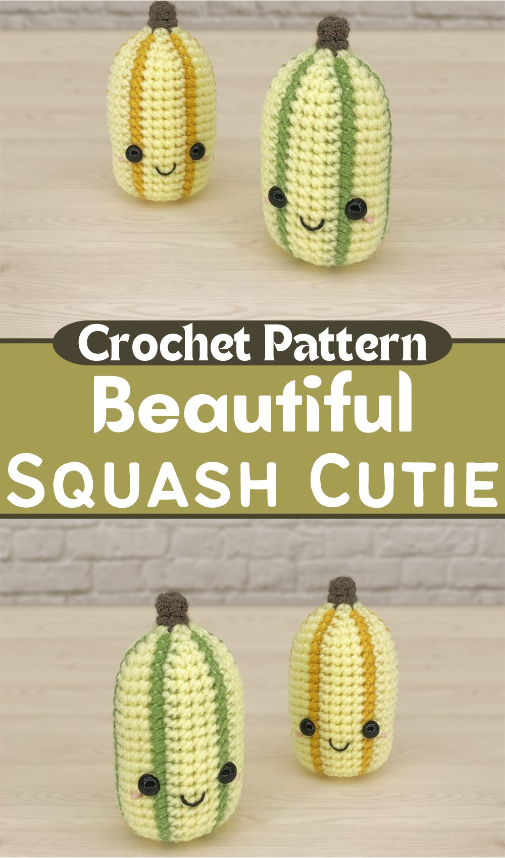 Crochet Squash Cutie Pattern