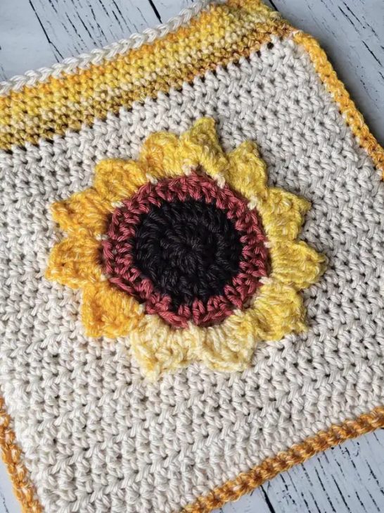 Crochet Sunflower Garland Pattern - Yours Patterns