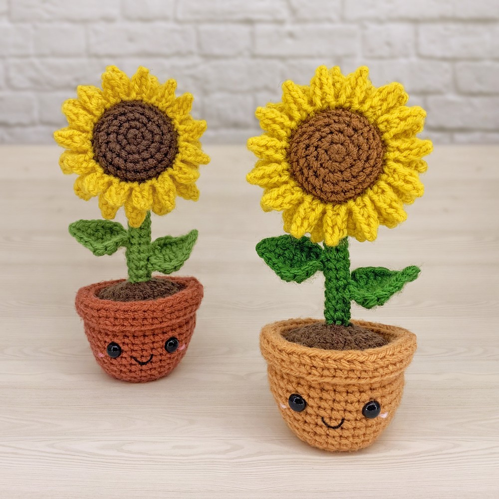 Crochet Sunflower Cutie Pattern Yours Patterns