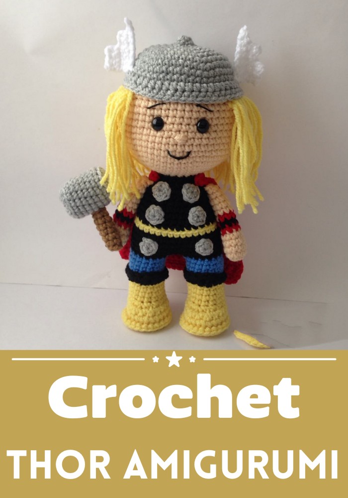 Crochet Thor Amigurumi - Yours Patterns