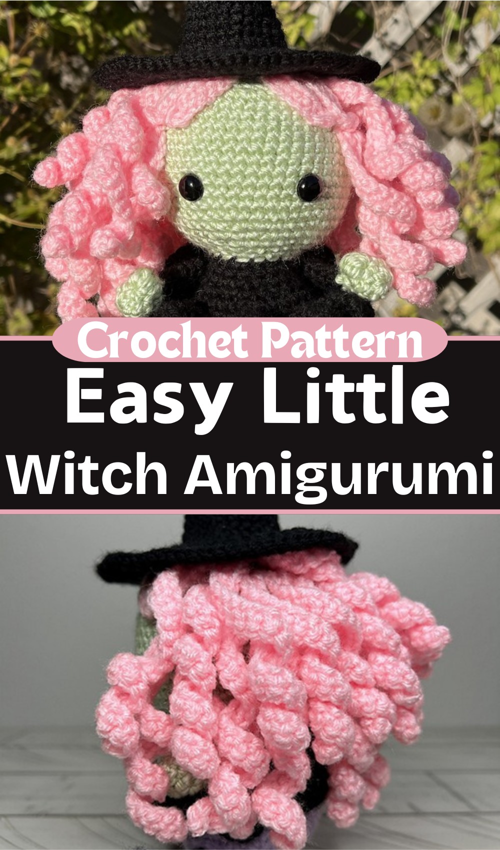 Crochet Little Witch Amigurumi Pattern
