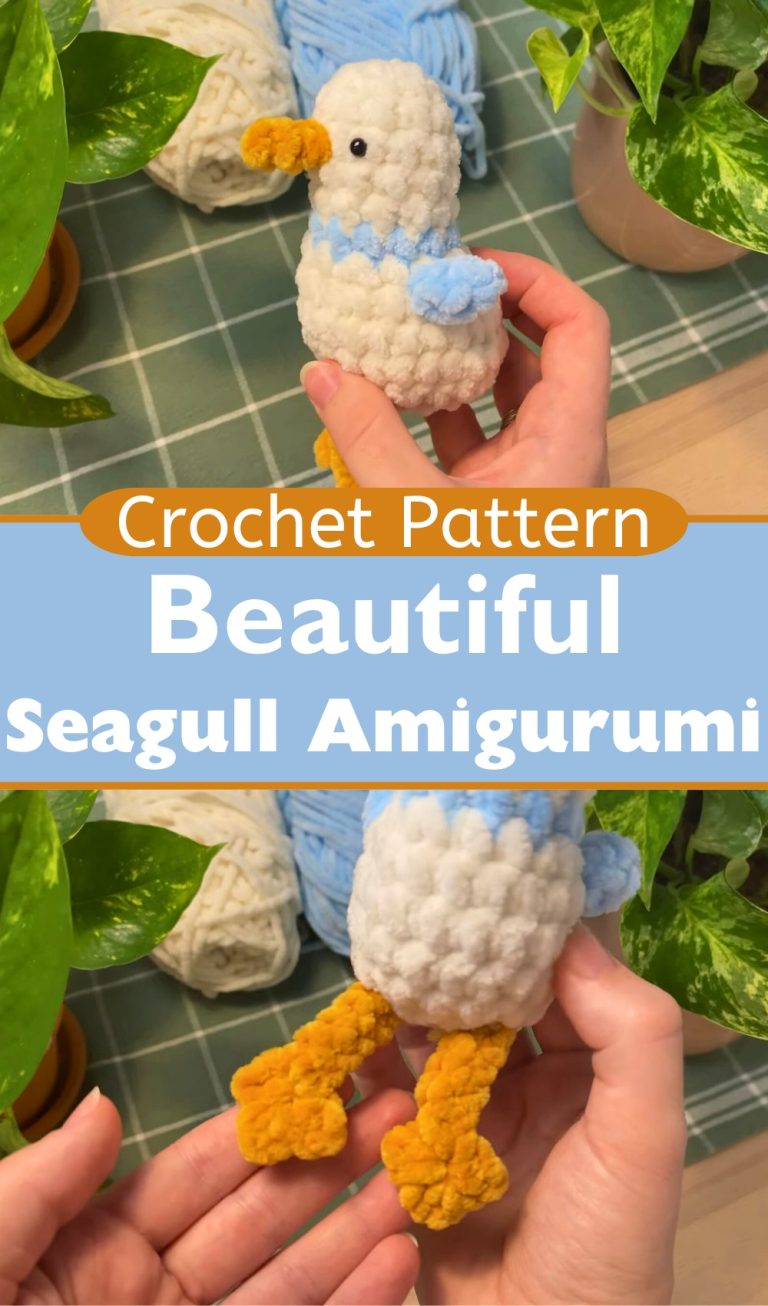 Interlocking Seagull Pattern 5 Cutest Crochet Seagull Amigurumi Patterns - Yours Patterns