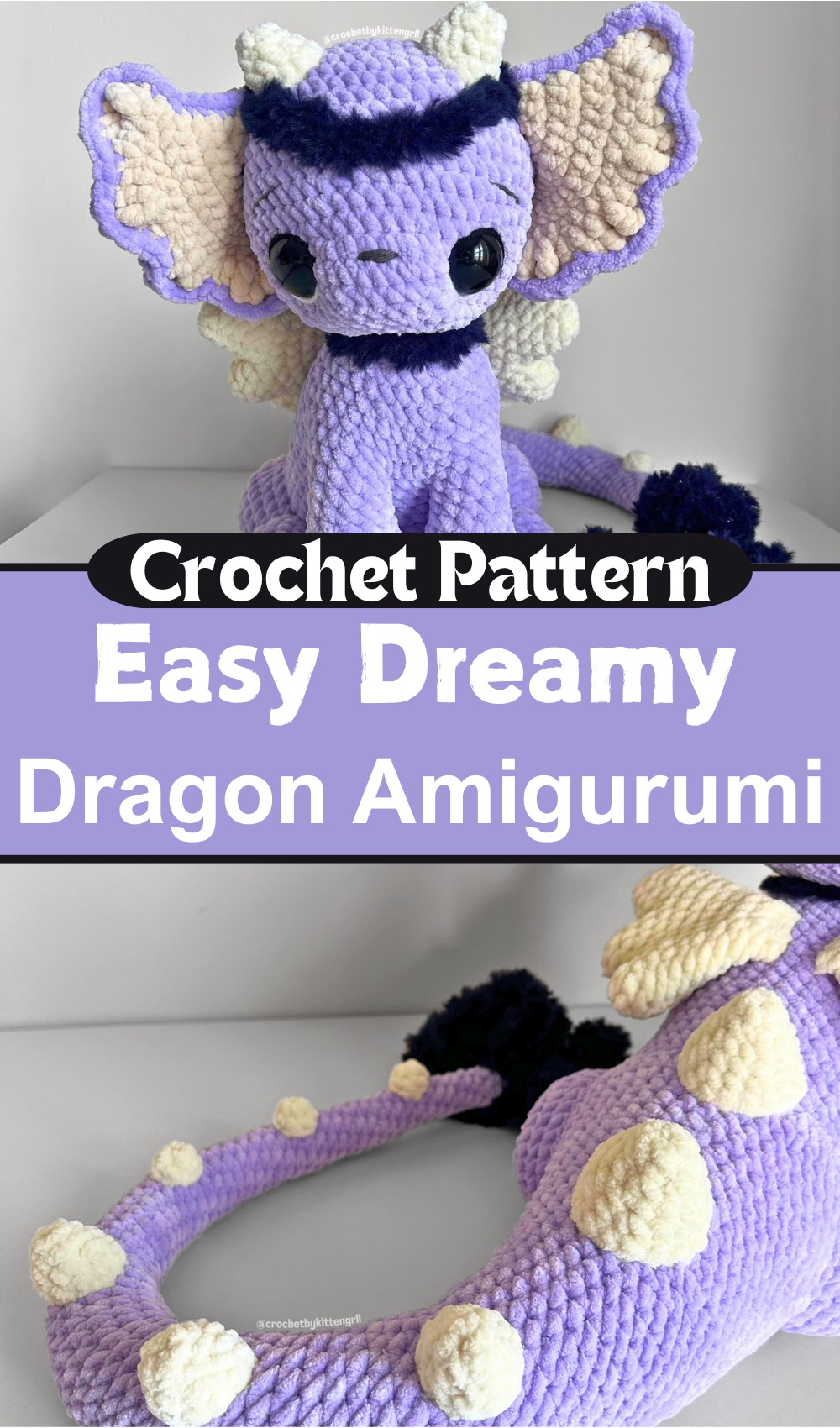 Crochet Dreamy Dragon Amigurumi