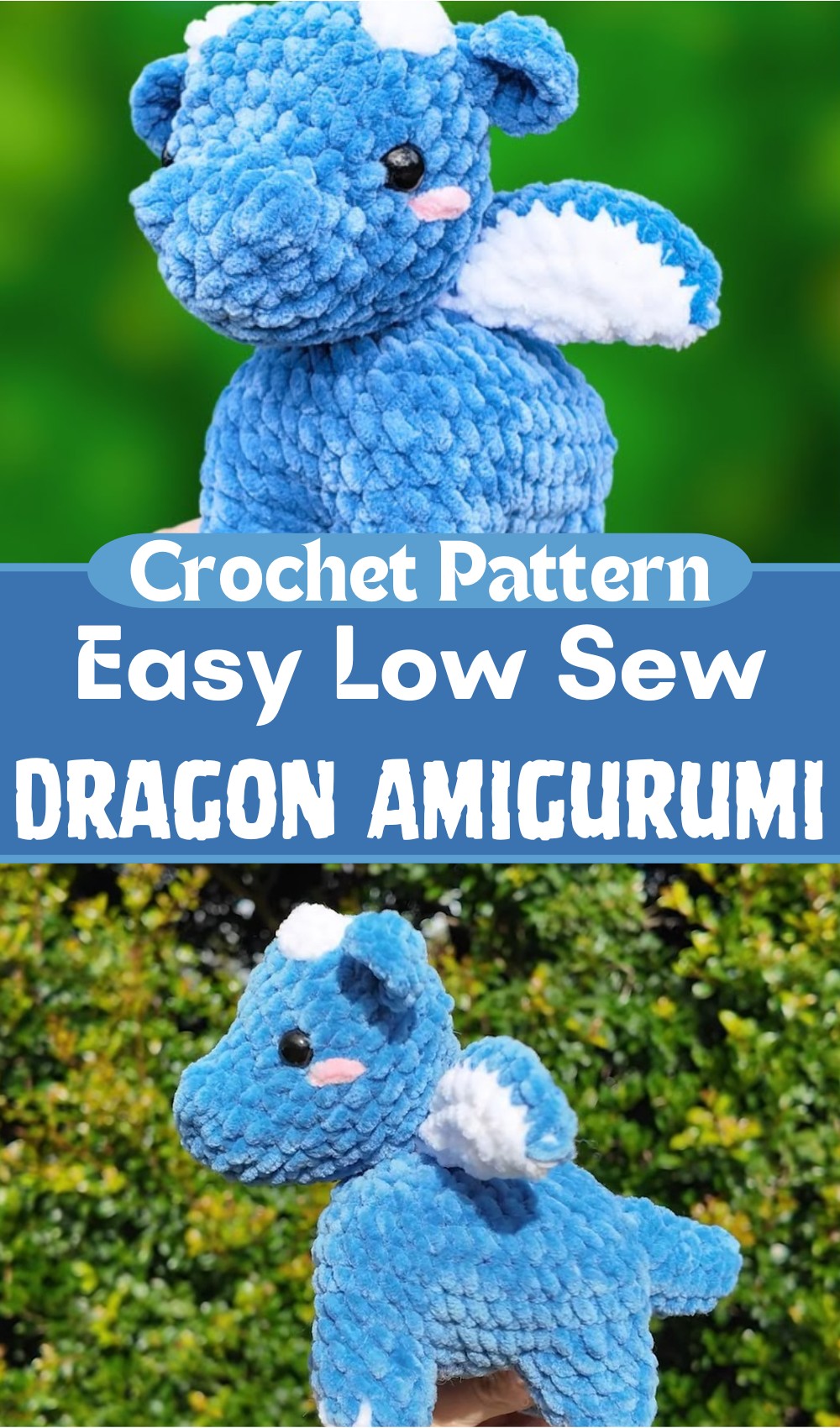 Crochet Low Sew Dragon Amigurumi