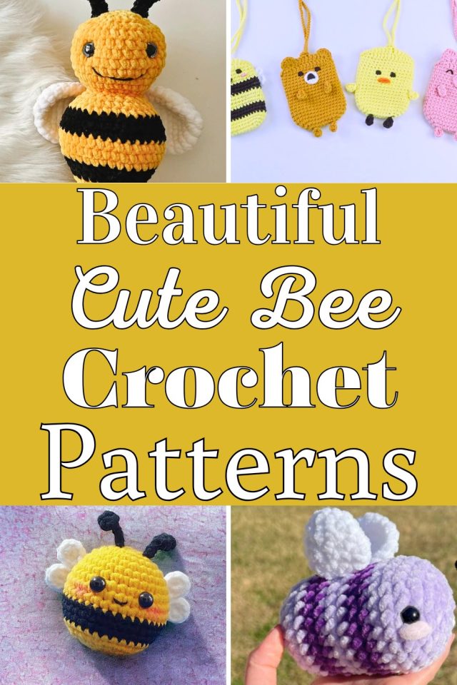 Crochet Bee Amigurumi Patterns - Yours Patterns