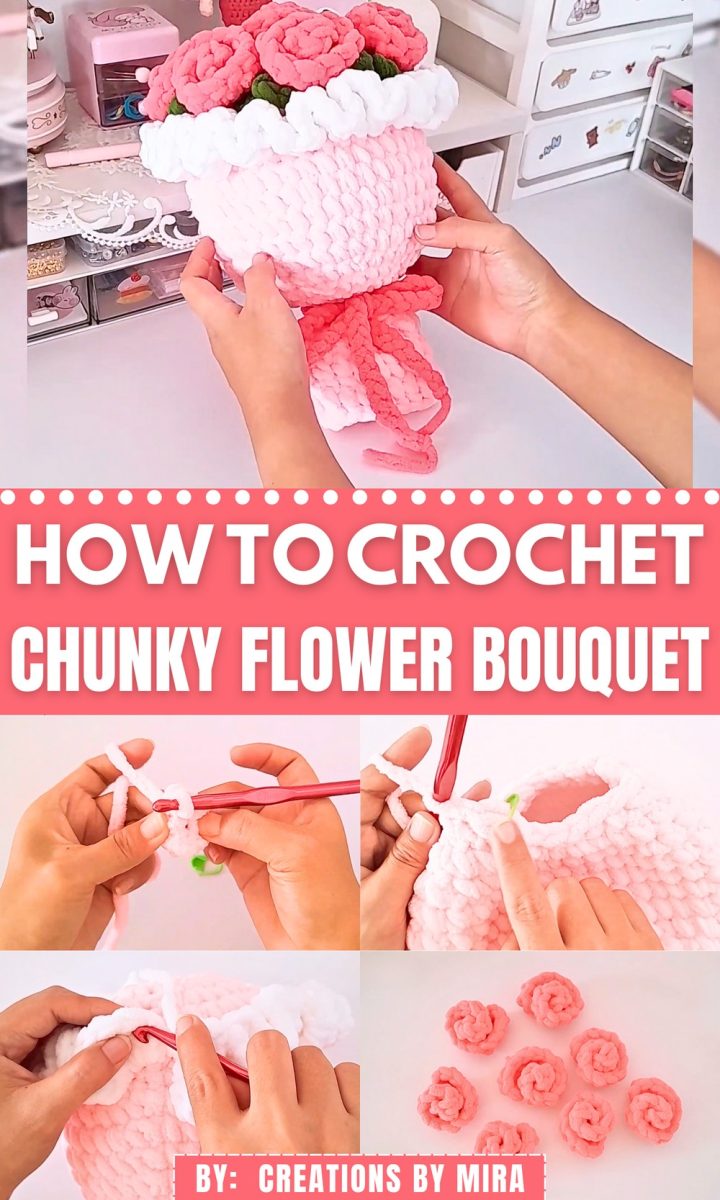 Free Crochet Flower Bouquet Pattern for Timeless Beauty - Yours Patterns