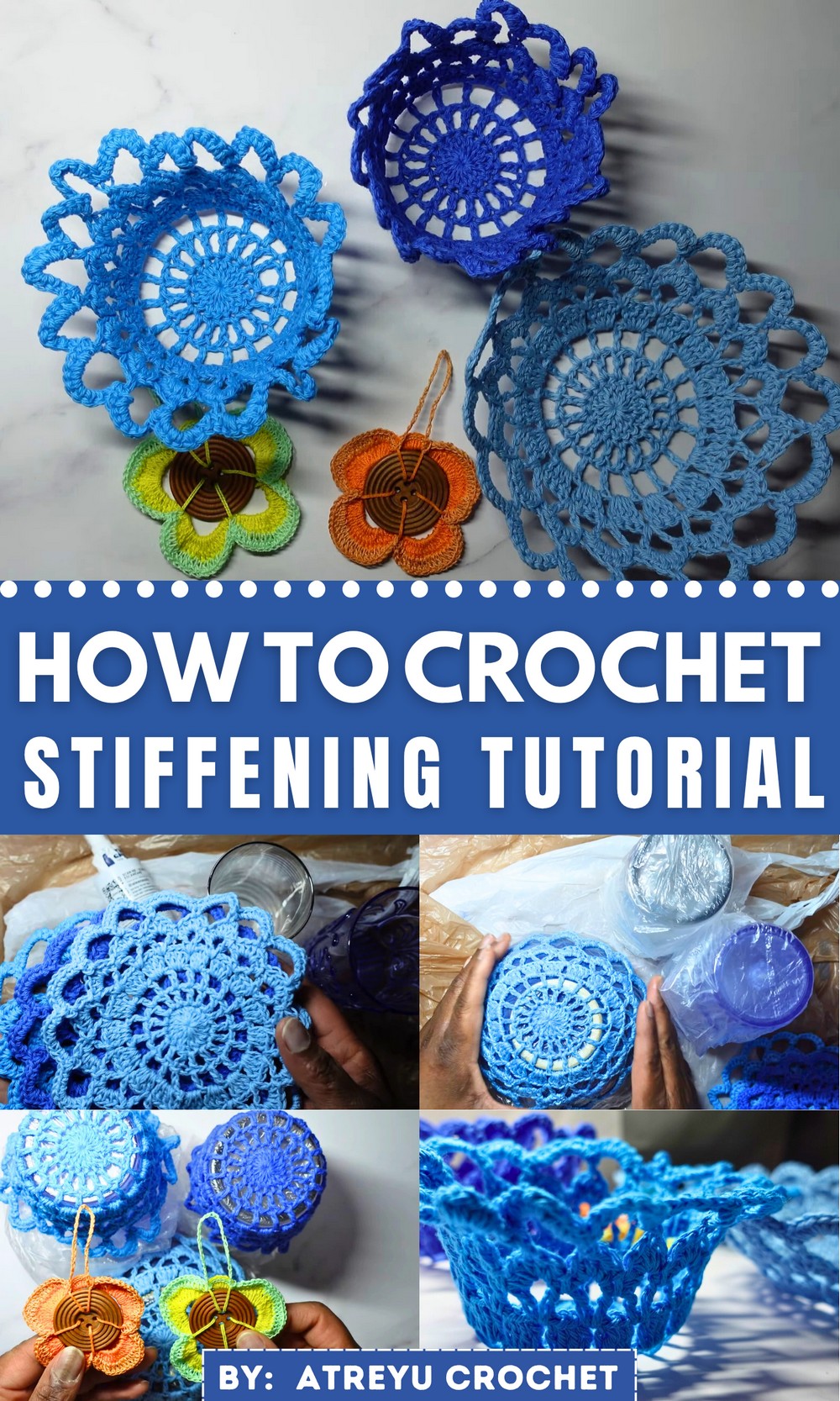 Crochet Stiffening Tutorial