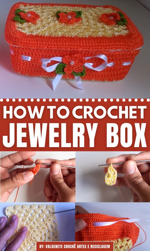 Jewelry Box Pattern Neat and Lovely Crochet Jewelry Box Pattern for Small Items - Yours ...
