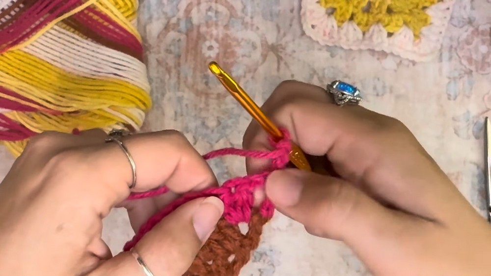 Crochet Starburst Purse