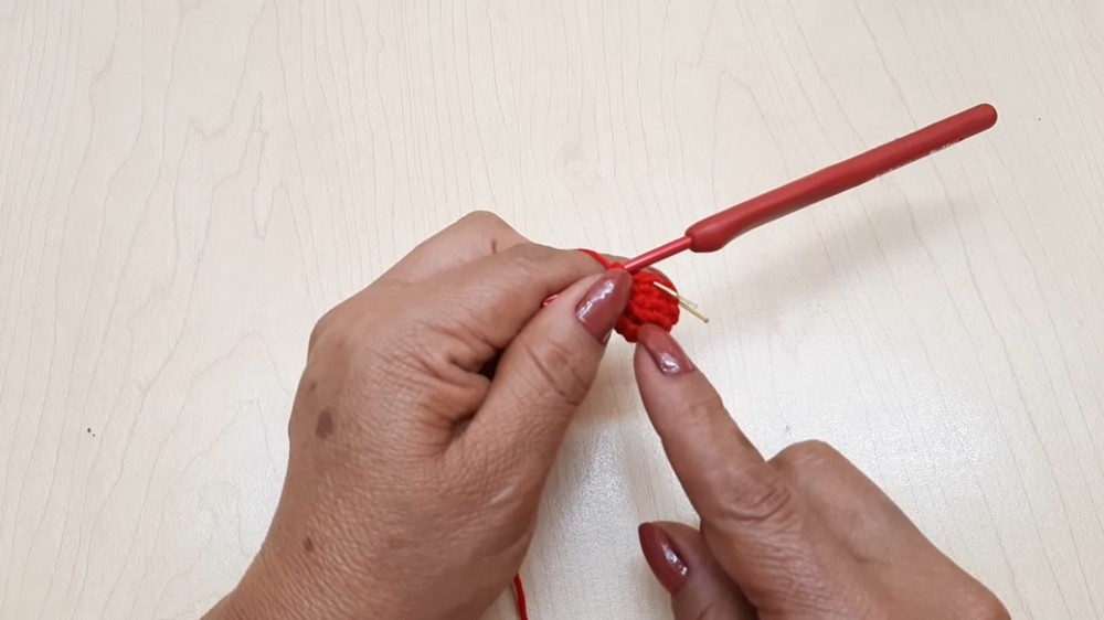 Crochet Grinch Christmas Ball