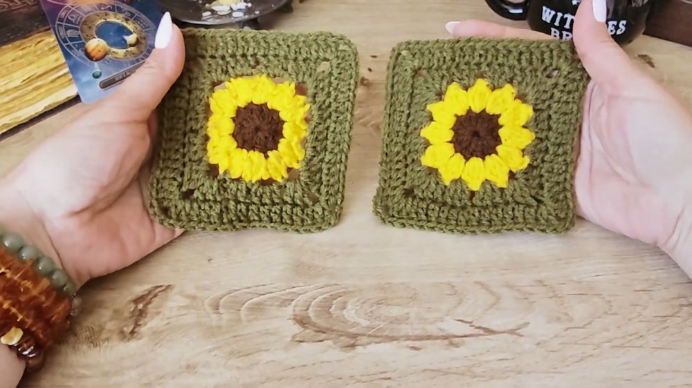 Crochet Sunflowers Granny