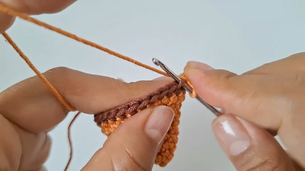 Crochet Mini Scarecrow