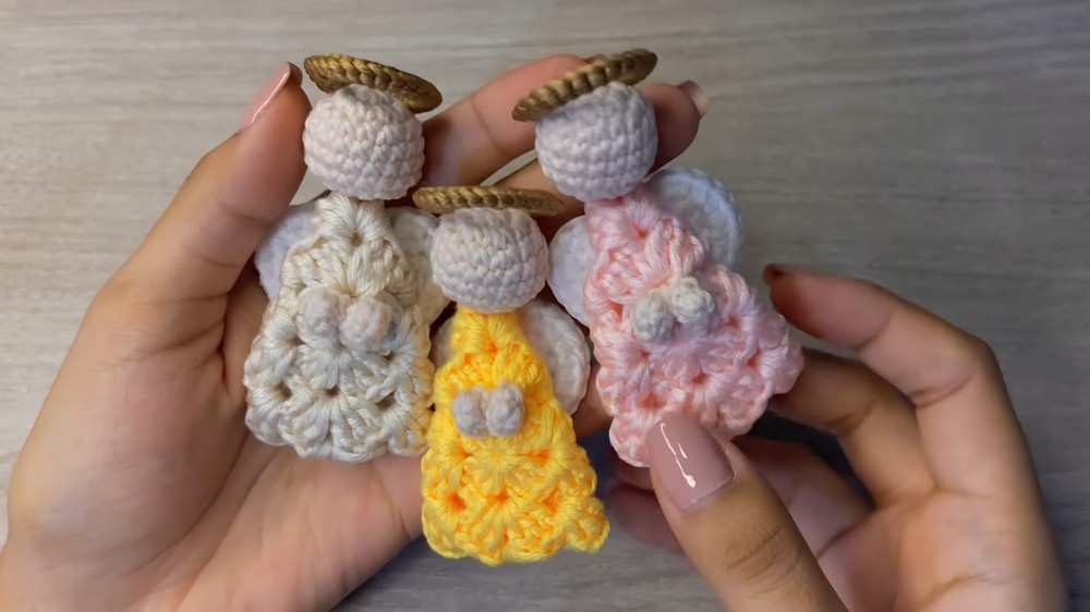 Crochet Granny Into An Angel