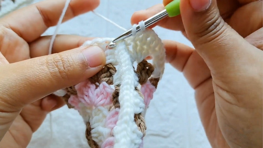 Crochet Mini Bolsa Tejido