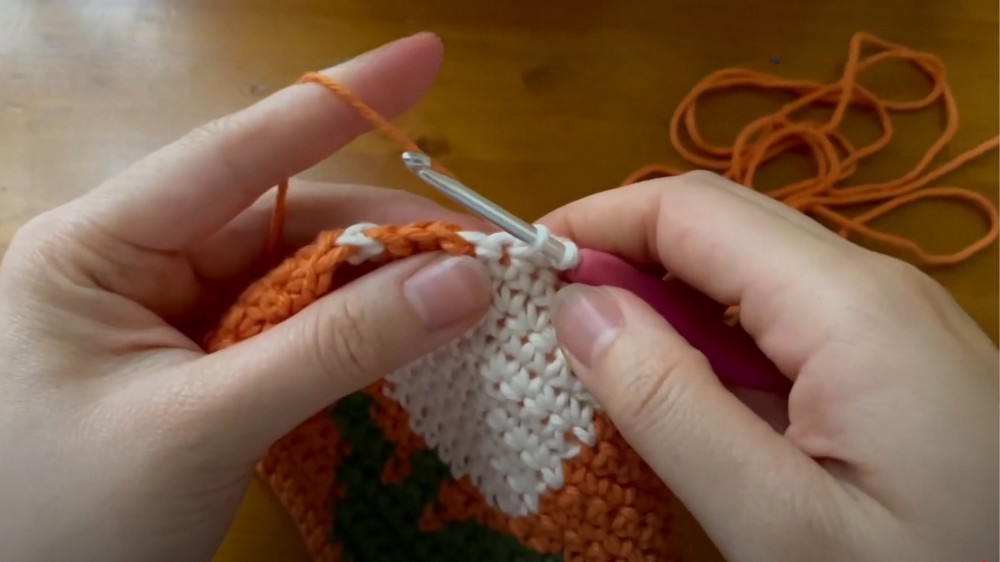 Crochet Tulip Square