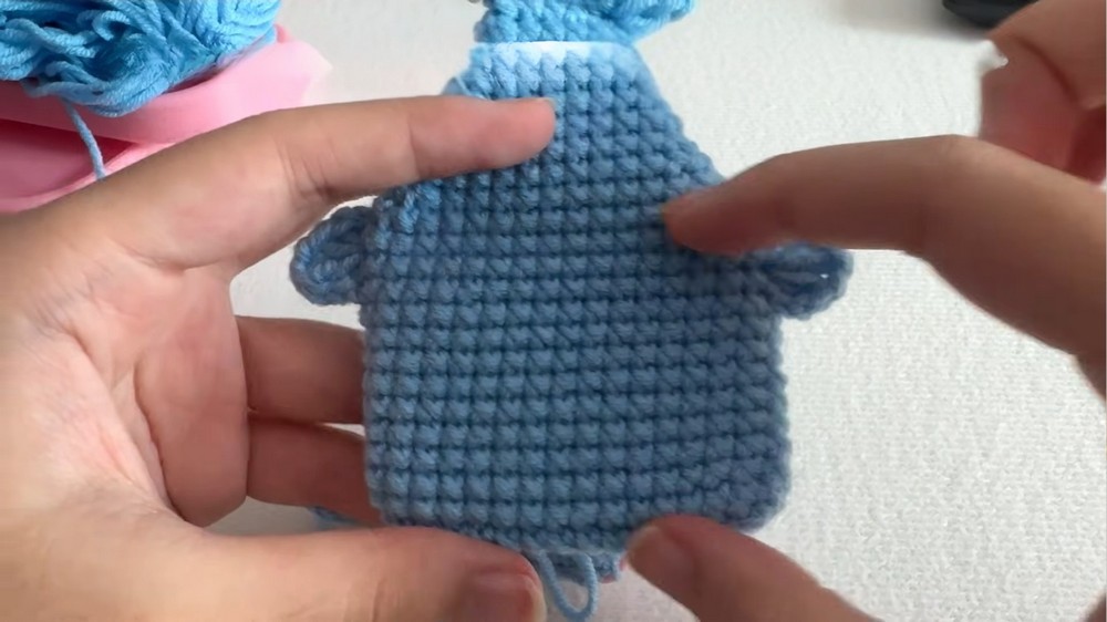 Crochet Whale Pouch 