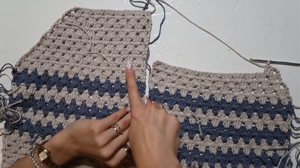 Crochet Polo Shirt Women