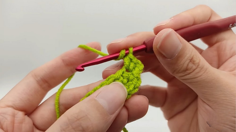 Crochet Corn Keychain
