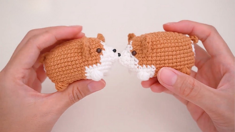 Crochet Corgi Amigurum