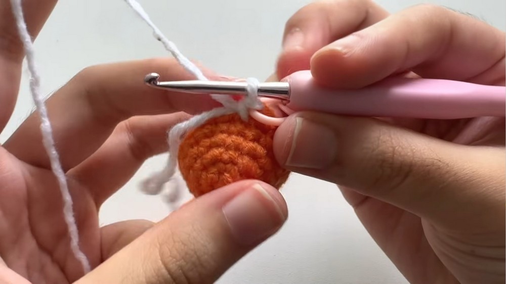 Crochet Fish Keychain