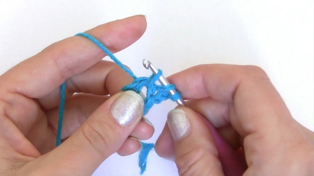 Crochet Fluted Flower Granny