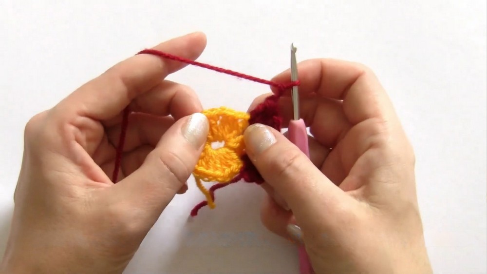 Crochet Granny Heart