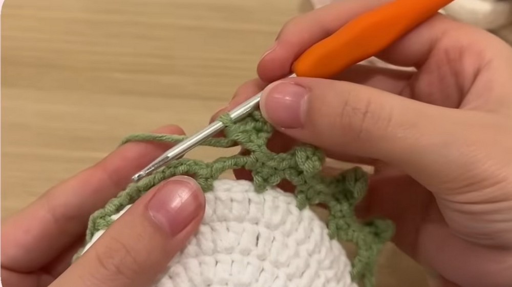 Crochet Flower Coaster 