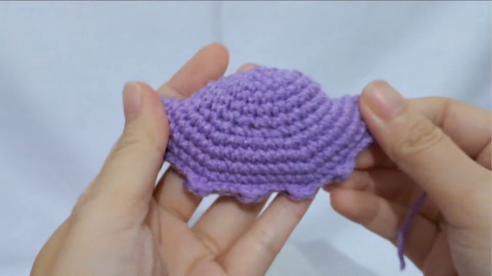 Crochet Bat Keychain