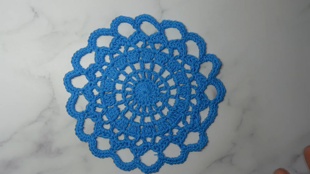 Crochet Spring Doily Pattern