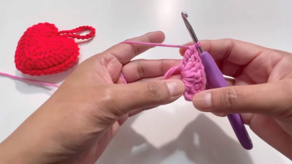 Crochet Amigurumi Heart