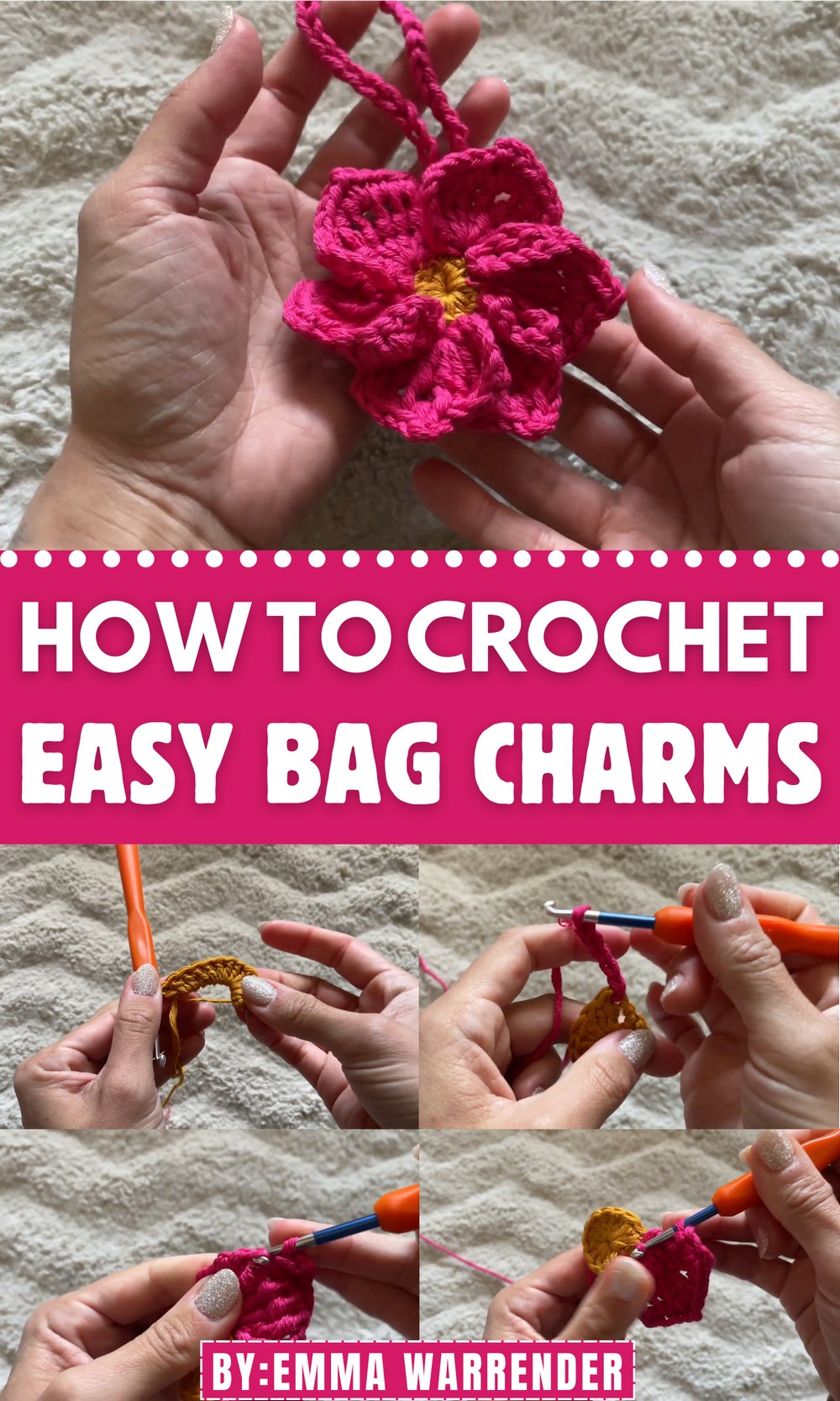 Crochet Bag Charms
