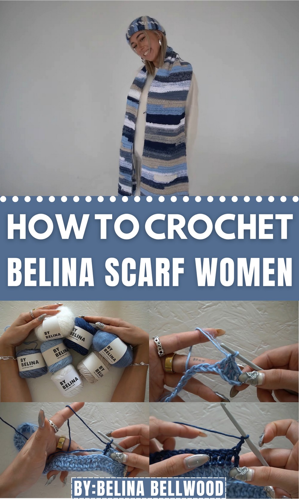 Crochet Belina Scarf