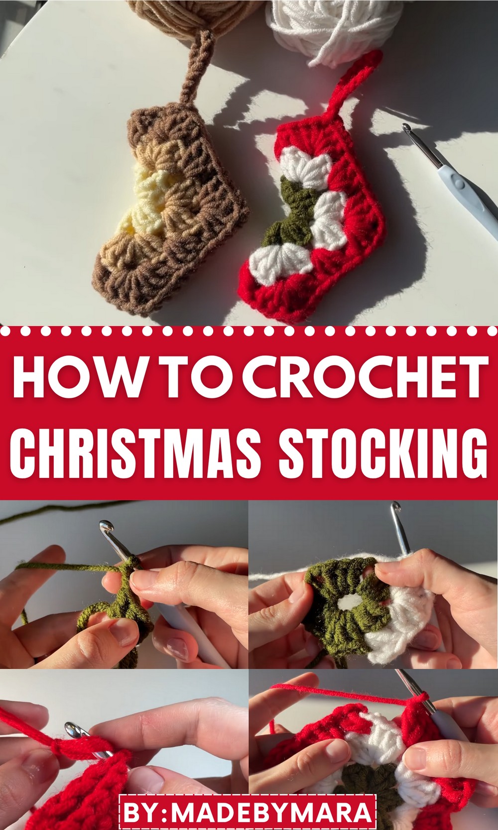 Crochet Christmas Stocking