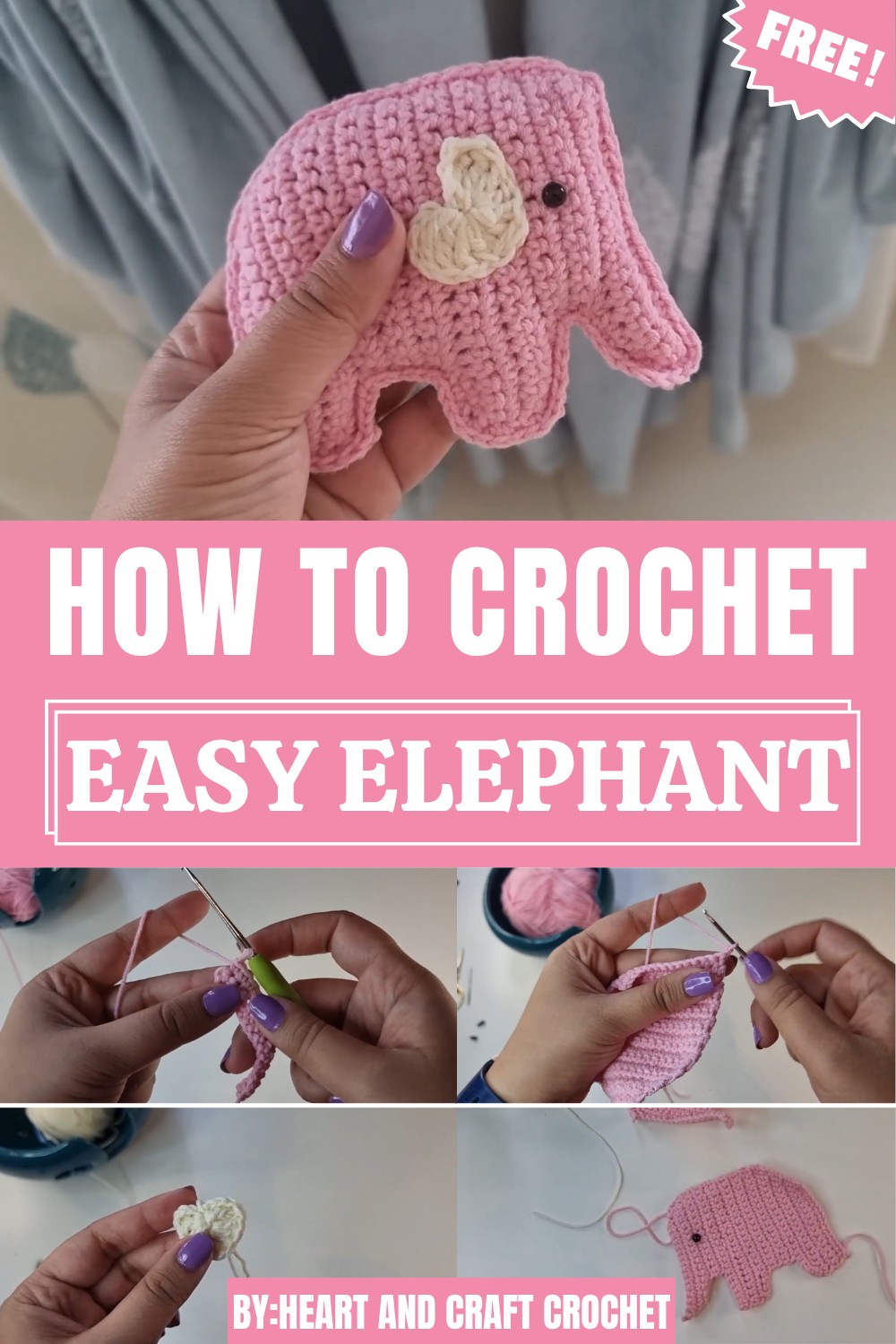 Crochet Elephant