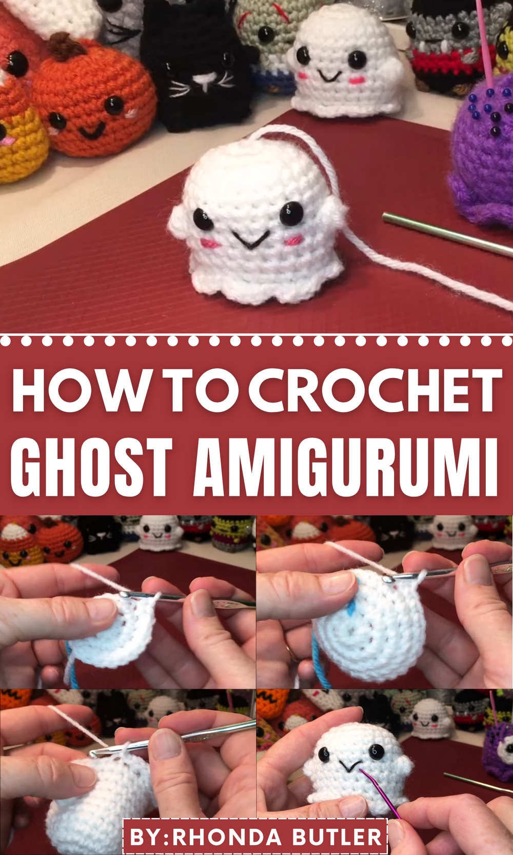 Crochet Ghost Amigurumi