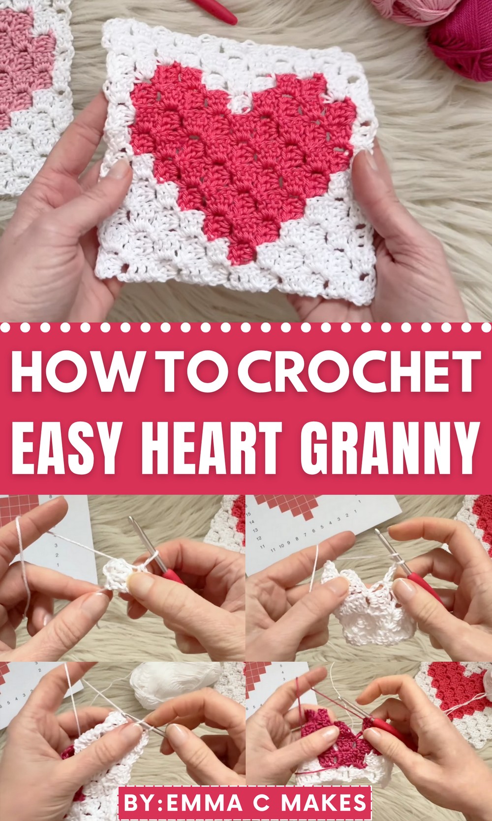 Crochet Heart Granny