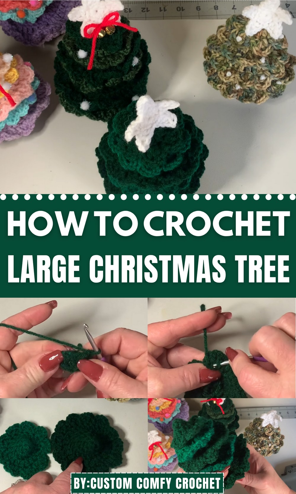 Crochet Large Christmas Tree