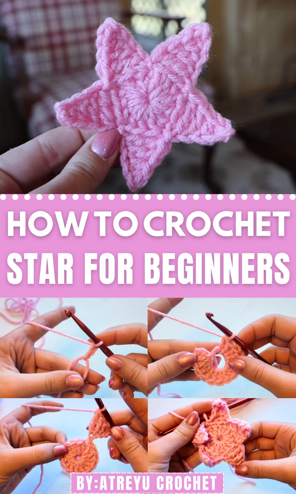 Crochet Star For Beginners