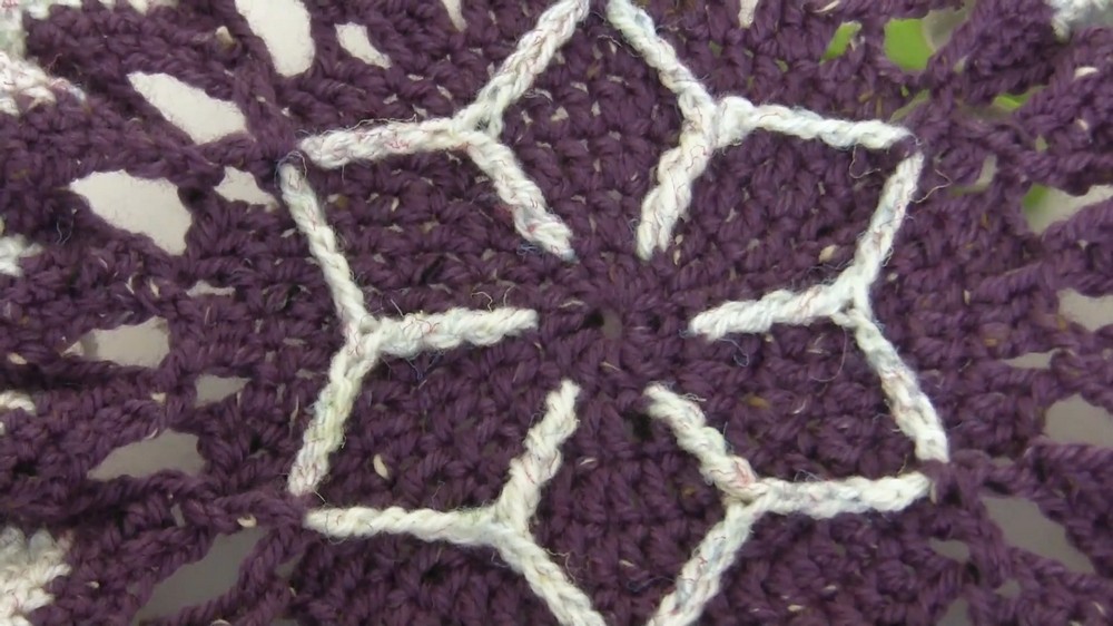 Crochet Star Mandala