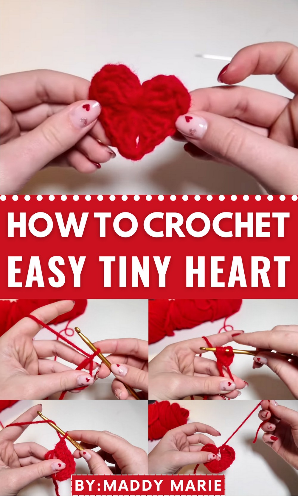 Crochet Tiny Heart