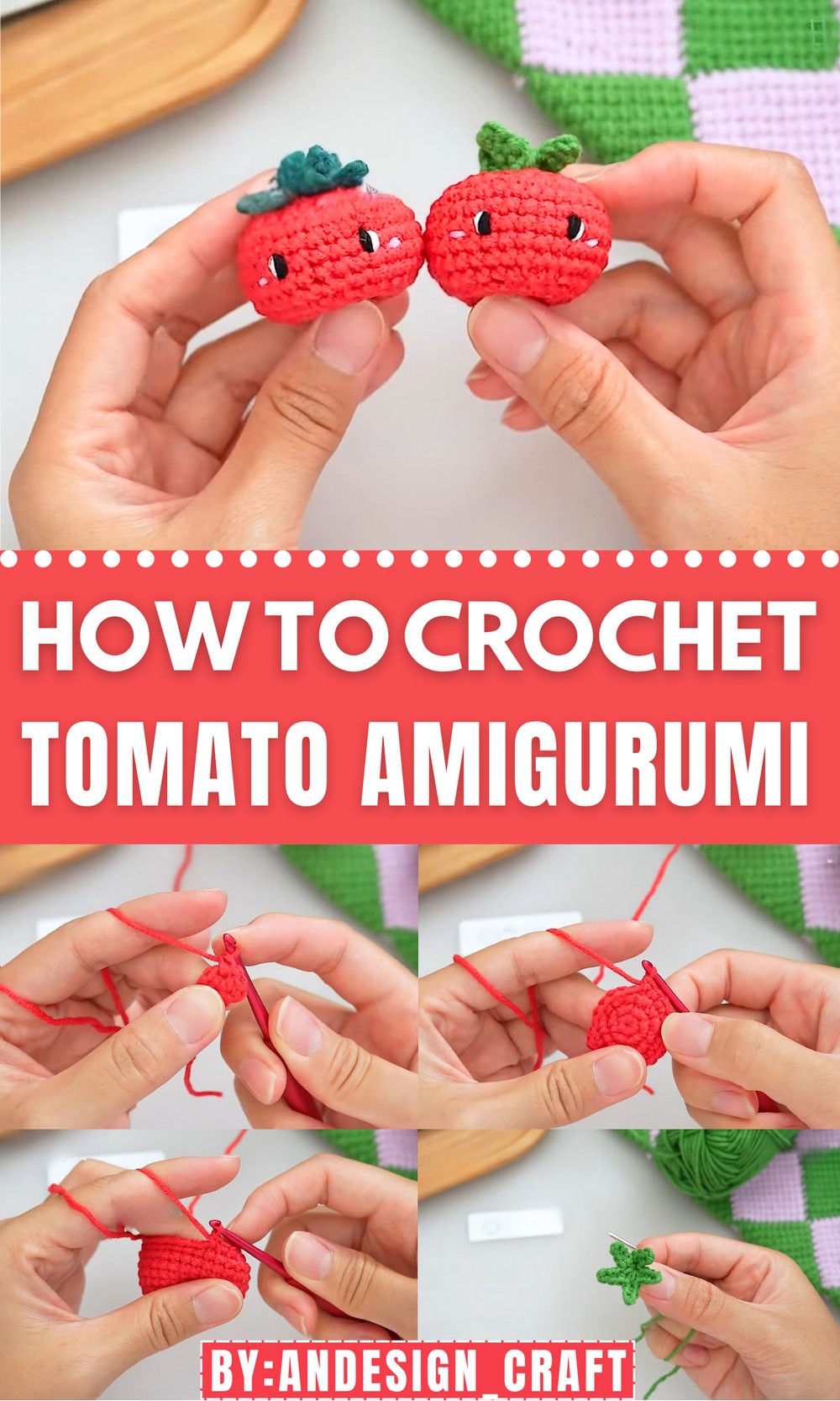 Crochet Tomato Amigurumi