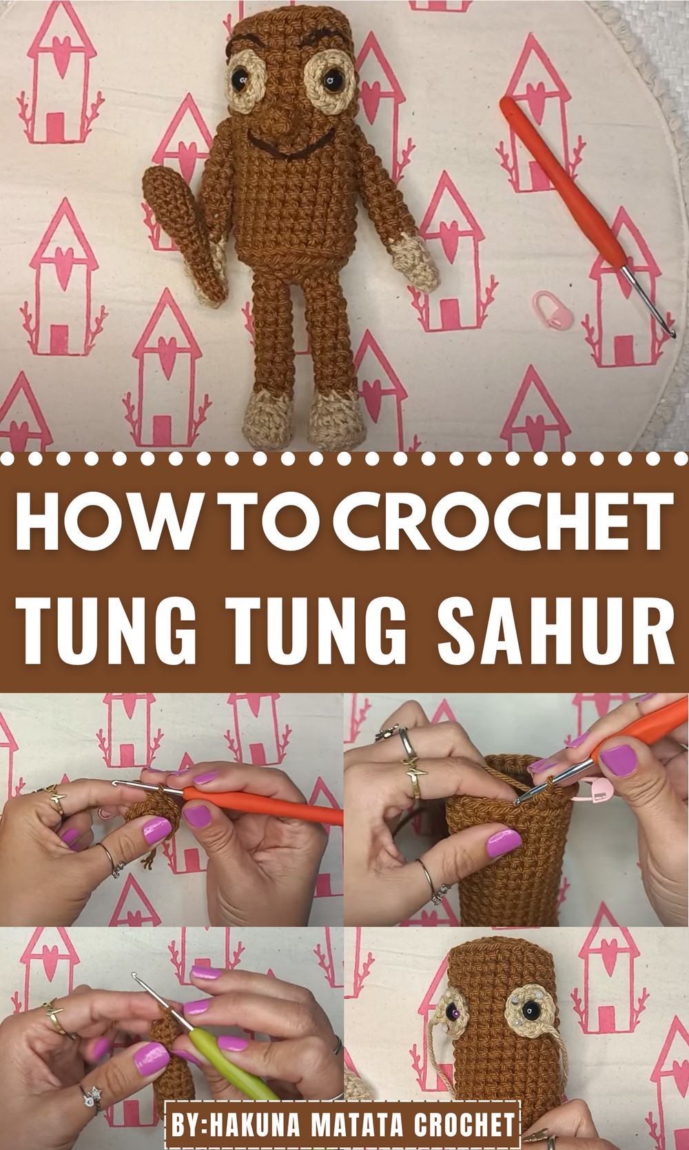 Crochet Tung Tung Tung Sahur