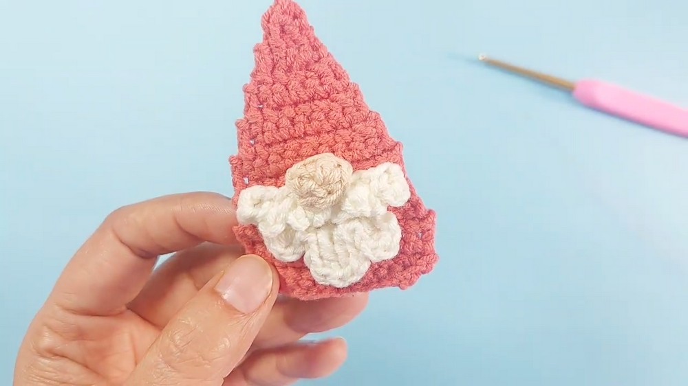 Crochet Gnome Applique