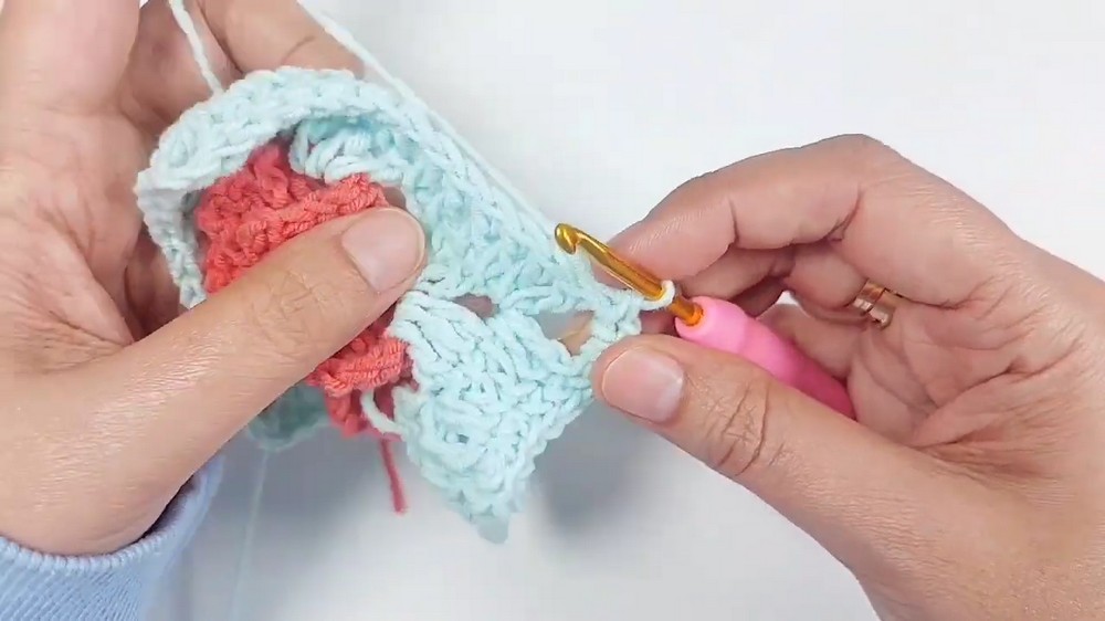 Crochet Flower Granny Square