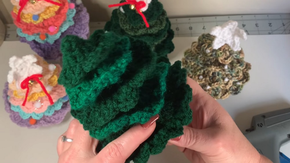 Crochet Large Christmas Tree