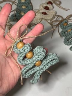 Crochet Rustic Christmas Tree